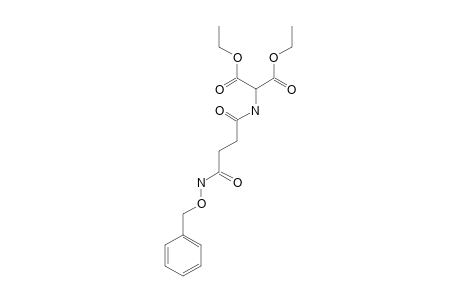DIETHYL-2-([4-[(BENZYLOXY)-AMINO]-4-OXOBUTANOYL]-AMINO)-MALONATE