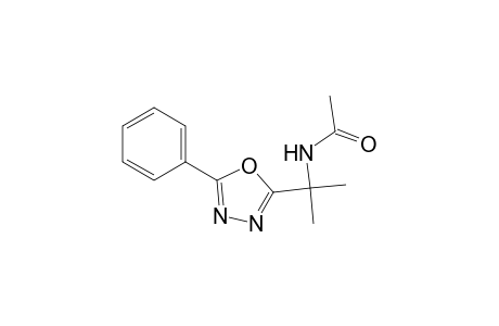 Acetamide, N-[1-methyl-1-(5-phenyl-1,3,4-oxadiazol-2-yl)ethyl]-