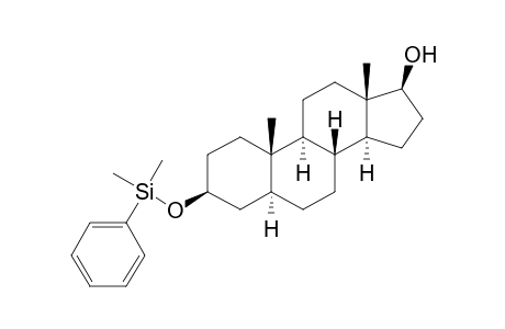 3.beta.(-Dimethylphenylsiloxy)-5.alpha.-androstane-17.beta.-ol