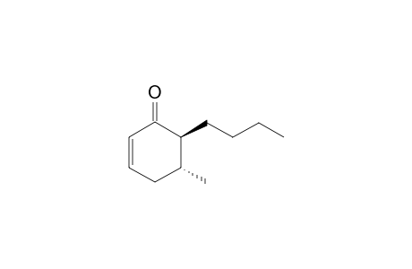 (5R,6S)-6-butyl-5-methylcyclohex-2-en-1-one
