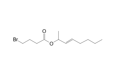 4-Bromobutanoic acid, oct-3-en-2-yl ester