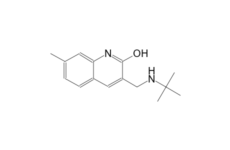 3-[(tert-butylamino)methyl]-7-methyl-2-quinolinol