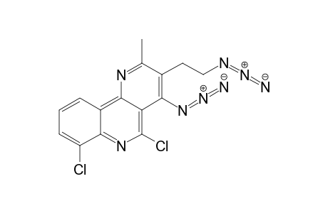 Azido-3-(2-azidoethyl)-5,7-dichloro-2-methylbenzo[h][1,6]naphthyridine