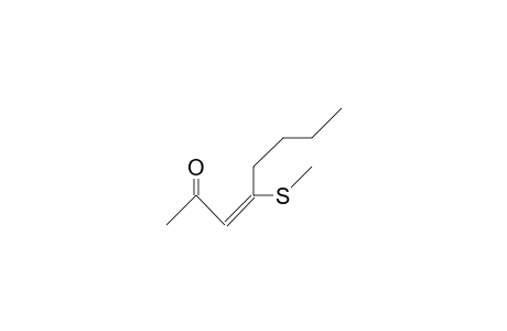 (E)-4-Methylthio-oct-3-en-2-one