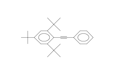 Phenyl-(2,4,6-tri-tert-butyl-phenyl)-acetylene