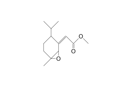 (Z)-(6R-Isopropyl-3T-methyl-2,3-epoxy-cyclohexylidene)-acetic acid, methyl ester