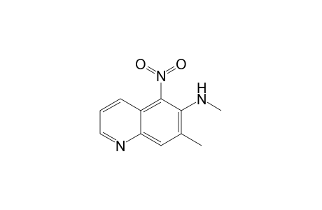 Methyl-(7-methyl-5-nitro-6-quinolyl)amine