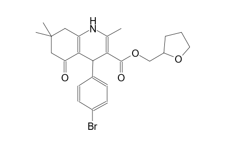 3-quinolinecarboxylic acid, 4-(4-bromophenyl)-1,4,5,6,7,8-hexahydro-2,7,7-trimethyl-5-oxo-, (tetrahydro-2-furanyl)methyl ester