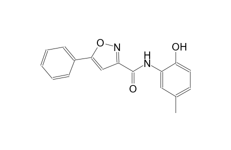 3-isoxazolecarboxamide, N-(2-hydroxy-5-methylphenyl)-5-phenyl-