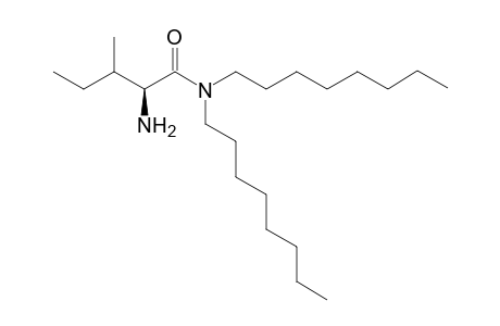 2(S)-Amino-3-methyl-pentanoic acid dioctylamide