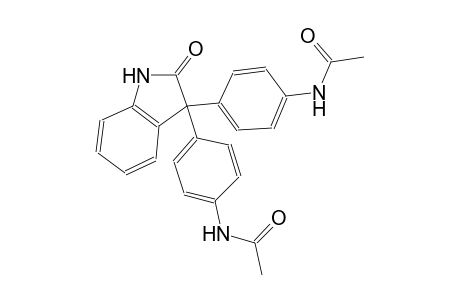 acetamide, N-[4-[3-[4-(acetylamino)phenyl]-2,3-dihydro-2-oxo-1H-indol-3-yl]phenyl]-