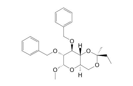 METHYL-2,3-DI-O-BENZYL-4,6-O-[(S)-S-BUTYLIDENE]-ALPHA-D-GLUCOPYRANOSIDE