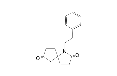 1-Phenetyl-1-aza-spiro[4.4]nonane-2,7-dione