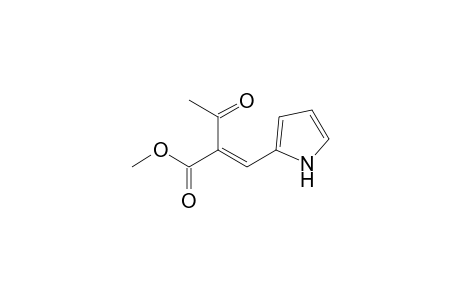 Methyl (E),and (Z)-2-acetyl-3-(pyrrole-2-yl)propenoate