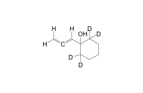 1-(Propa-1',2'-dienyl)-2,2,6,6,-tetradeuteriocyclohexan-1-ol