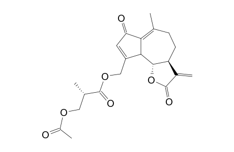 8-DEOXY-15-(3'-HYDROXY-2'-METHYL-PROPANOYL)-LACTUCIN-3'-ACETATE