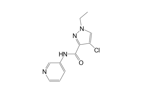 4-chloro-1-ethyl-N-(3-pyridinyl)-1H-pyrazole-3-carboxamide