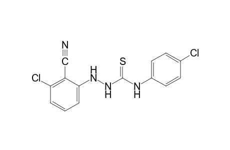 1-(3-chloro-2-cyanophenyl)-4-(p-chlorophenyl)-3-thiosemicarbazide