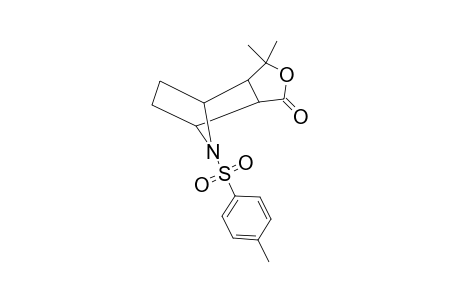 Isobenzofuran-4,7-imin-1(3H)-one, hexahydro-3,3-dimethyl-8-(p-tolylsulfonyl)-