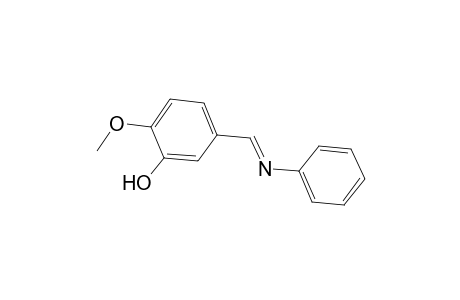 2-Methoxy-5-phenyliminomethyl-phenol