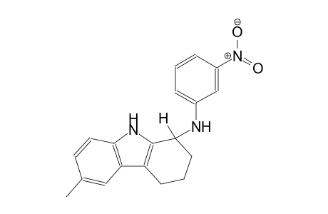 1H-carbazol-1-amine, 2,3,4,9-tetrahydro-6-methyl-N-(3-nitrophenyl)-