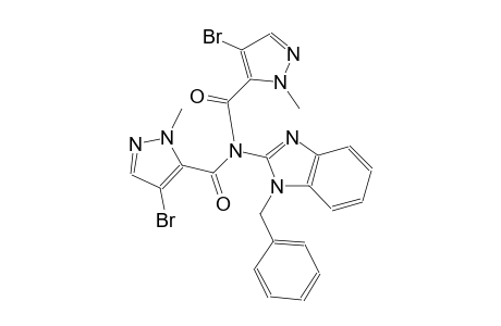 N-(1-benzyl-1H-benzimidazol-2-yl)-4-bromo-N-[(4-bromo-1-methyl-1H-pyrazol-5-yl)carbonyl]-1-methyl-1H-pyrazole-5-carboxamide