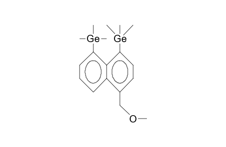 1,8-Bis(trimethylgermyl)-4-methoxymethyl-naphthalene