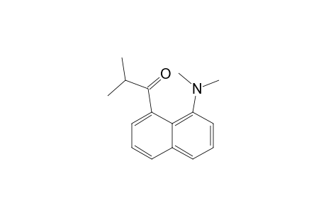 1-Dimethylamino-8-(2-methylpropanoyl)naphthalene