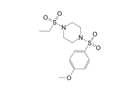 piperazine, 1-(ethylsulfonyl)-4-[(4-methoxyphenyl)sulfonyl]-