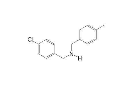 4-Chlorobenzylamine N-(4-methylbenzyl)