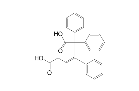 3-Hexenedioic acid, 2,2,3-triphenyl-, (Z)-