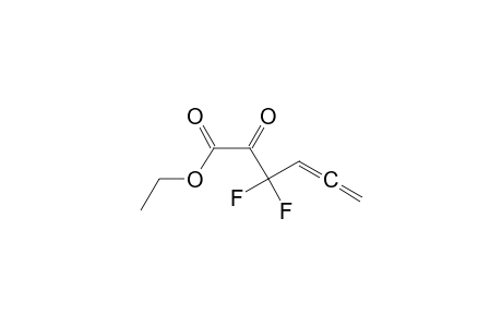 3,3-Difluoro-2-keto-hexa-4,5-dienoic acid ethyl ester