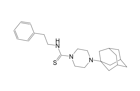 4-Adamantan-1-yl-piperazine-1-carbothioic acid phenethyl-amide