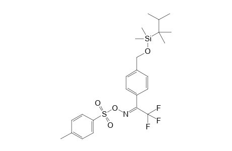 1-[4-[[[(1,1,2-Trimethylpropyl)dimethylsilyl]oxy]methyl]phenyl]-2,2,2-trifluoro-1-ethanone O-tosyl oxime