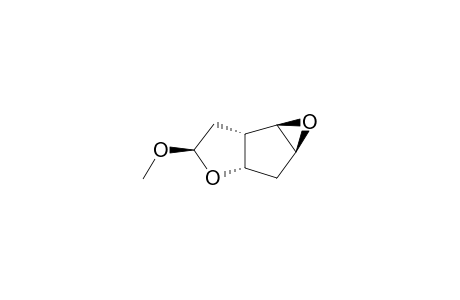 (1S,3R,5S,6R,7S)-3-METHOXY-6,7-EPOXY-2-OXABICYCLO-[3.3.0]-OCTANE