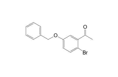 Ethanone, 1-[2-bromo-5-(phenylmethoxy)phenyl]-