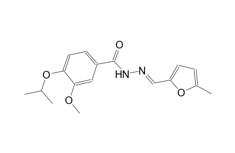 4-isopropoxy-3-methoxy-N'-[(E)-(5-methyl-2-furyl)methylidene]benzohydrazide