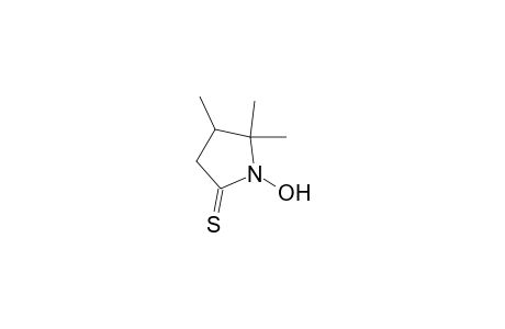 2-Pyrrolidinethione, 1-hydroxy-4,5,5-trimethyl-