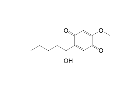 2-Methoxy-5-(1'-hydroxypentyl)-1,4-benzoquinone-