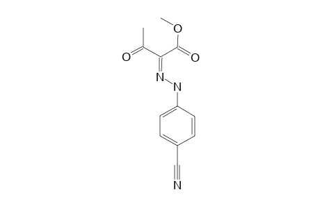 METHYL-2-(4-CYANOPHENYL)-HYDRAZONO-3-OXOBUTANOATE;ISOMER-A