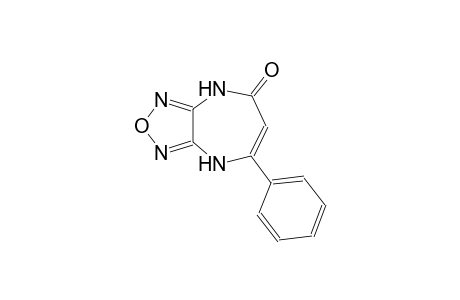 7-Phenyl-4H,8H-[1,2,5]oxadiazolo[3,4-b][1,4]diazepin-5-one