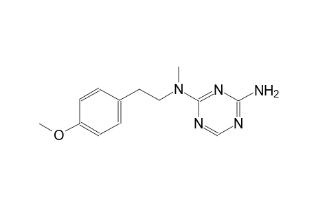 N~2~-[2-(4-methoxyphenyl)ethyl]-N~2~-methyl-1,3,5-triazine-2,4-diamine