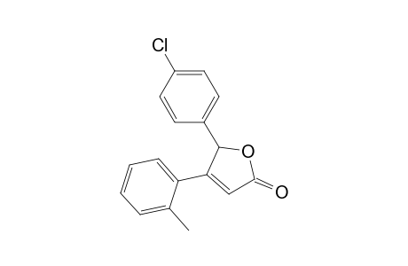 5-(4-Chlorophenyl)-4-o-tolylfuran-2(5H)-one