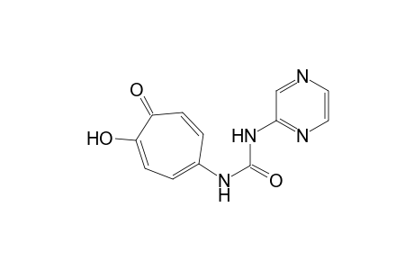 N-Pyrazinyl-N'-(5-tropolonyl)urea