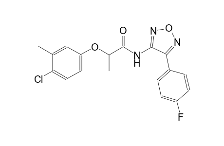 propanamide, 2-(4-chloro-3-methylphenoxy)-N-[4-(4-fluorophenyl)-1,2,5-oxadiazol-3-yl]-