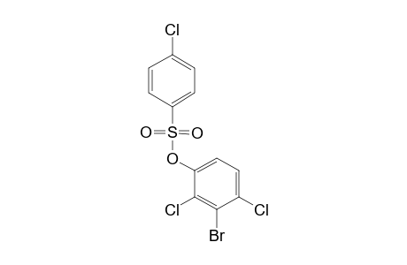 p-CHLOROBENZENESULFONIC ACID, 3-BROMO-2,4-DICHLOROPHENYL ESTER