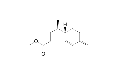 Methyl (4R)-4-[1'(S)-4'-methylidenecyclohex-2'-enyl]pentanoate