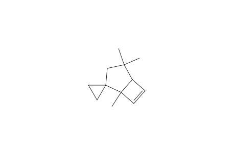 Spiro[bicyclo[3.2.0]hept-6-ene-2,1'-cyclopropane], 1,4,4-trimethyl-