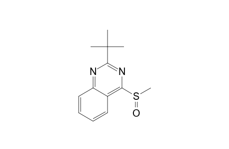 Quinazoline, 2-(1,1-dimethylethyl)-4-(methylsulfinyl)-