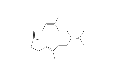 (1E,3Z,6E,10E,14S)-14-isopropyl-3,7,11-trimethyl-cyclotetradeca-1,3,6,10-tetraene